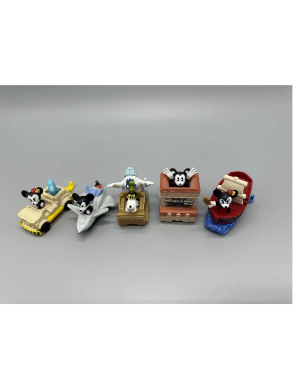 Set of 5 McDonald’s Walt Disney World 50th Mickey Runaway Railway Train lot 2020